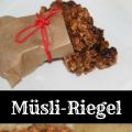 Müsliriegel - ein Geschenk aus meiner Küche