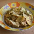 Putengeschnetzeltes mit Äpfel