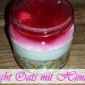 Overnight Oats mit Himbeeren