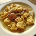 Fisch-Tortellini-Suppe