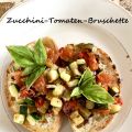 Zucchini-Tomaten-Bruschette