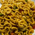 Nudelsalat mit Curry & Sojasauce