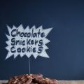 Best Chocolate-Snickers-Cookies evereverever!
