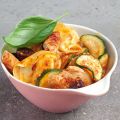Tortellini mit Pute und Zucchini