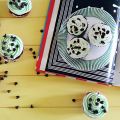(vegan) Mint Chocolate Chip Cupcakes
