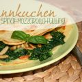 PFANNKUCHEN mit Spinat-Mozzarella-Füllung