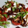 Burrata mit Tomate, Senf und Honig