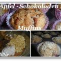 BiNe` S APFEL - SCHOKOLADENMUFFINS
