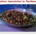 Fleisch: Cajun-Schnitzel im Paprika-Beet