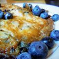 Pancakes mit und ohne Heidelbeeren