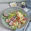 Kichererbsen-Reis-Salat mit Thunfisch