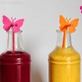 Orange & pink Shakes oder Smoothie - Rote Rübe[...]