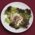 Ziegenkäse auf knackigen Salaten