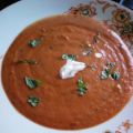 Suppe: Tomaten-Zucchinisuppe