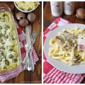 Schweinefilet überbacken mit Champignons