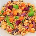 Couscous mit Kürbis, Rote Bete und Süsskartoffel