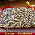 ~ Kuchen ~ Walnuss - Blechkuchen