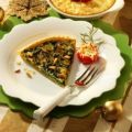 Spinat-Quiche mit Gorgonzola