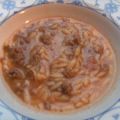 Risoni-Hackfleisch-Suppe