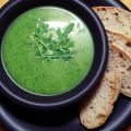 Rucolasuppe mit Kartoffeln