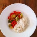 Asia-Gemüse-Pfanne mit Reis