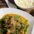Bohnen-Tofu-Kokos Curry - ab nach Thailand