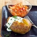 Ofenkartoffeln mit Rohkost