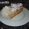 Rhabarberkuchen mit Baiserhaube