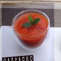 Gazpacho von der gegrillten Paprika