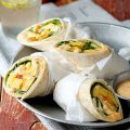 Wraps mit Röstpastinaken und Currycreme