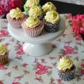 Zitronige Mango-Mini-Cupcakes