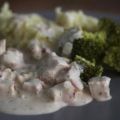 Hähnchengeschnetzeltes in Frischkäse-Sauce
