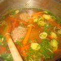 Suppe: Meine Leberknödelsuppe...