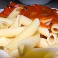 Penne mit schneller Paprikasauce