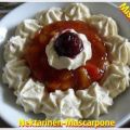 ~ Dessert ~ Nektarinen-Mascarpone