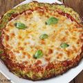 {Low Carb} Zucchini Crust Pizza
