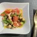 Kicherebsensalat mit Tomaten