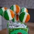 Irland Flaggen Cake Pops
