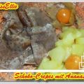 ~ Dessert ~ Schoko-Crepes mit Ananas