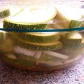 eingelegte Zucchini zum Schnellverzehr