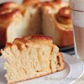 Rosenkuchen mit Vanillecreme