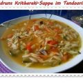 Suppe: Kritharakisuppe im Tandoori-Stil