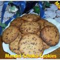 ~ Kleingebäck süß ~ Mandel-Schoko-Cookies