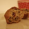 Bananenbrot-Muffins mit Cranberrys