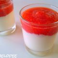 Erdbeer-Limetten-Joghurtdessert