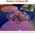 Eis: Cranberry-Eis