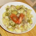 Warmer Kartoffelsalat mit Speck