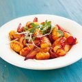 Rote Gnocchi-Pfanne