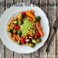 Erbsen-Minz-Hummus