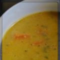 Karotten-Kürbissuppe...